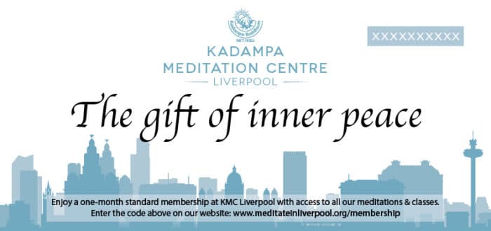 Image showing a KMC Liverpool One-Month Gift Membership voucher